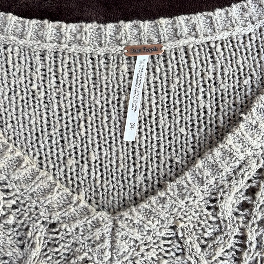 Free People Cross My Heart Sweater - Picture 8 of 10